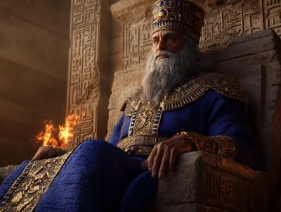 Photorealistic Rendering of King Anu