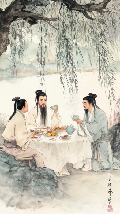 Traditional Chinese Illustration