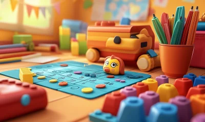 Colorful Lego World