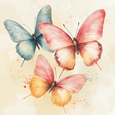 Delicate Butterfly Illustration