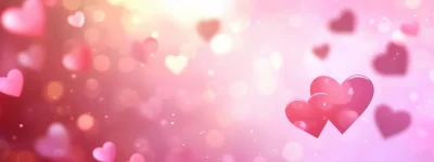 Abstract Pink Pastel Background with Heart