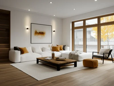 Modern Minimalist Living Room