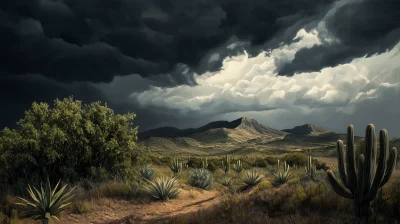 Dramatic Mexican Landscape