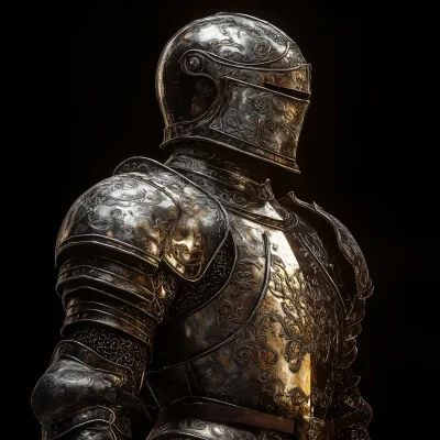 Silver Armored Knight