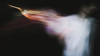 Abstract Blurred Portrait