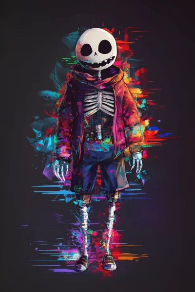 Glitchy Sans Character