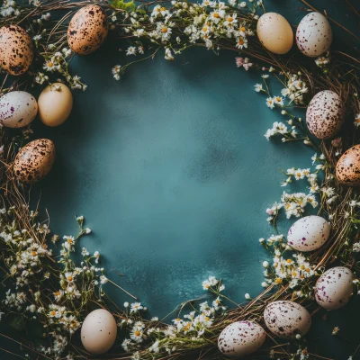 Easter Decor Mockup