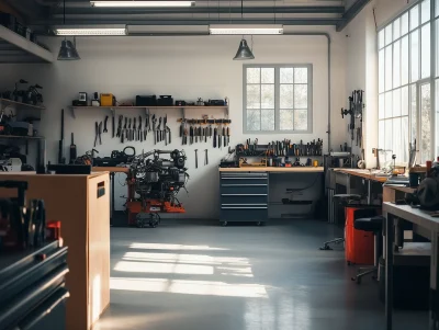 Organized Repair Workshop
