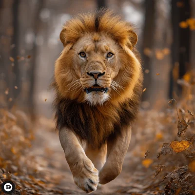 Lion in Motion