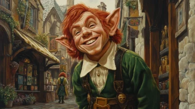 Mischievous Leprechaun in Celtic City