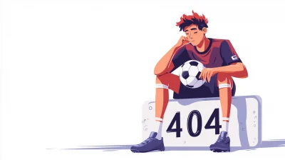 Footballer on 404 Error