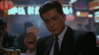 Half Body Photo of Chow Yun