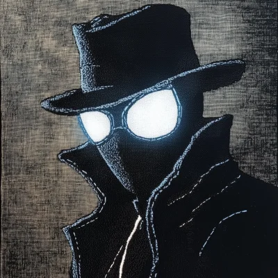 Spider Man Noir Embroidery