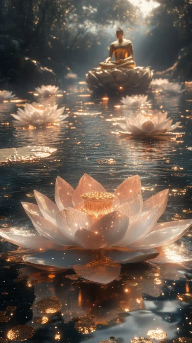 Celestial Lotus Throne