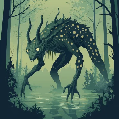 Horror Forest Creature