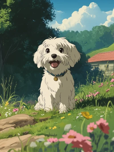Animated Forest Scene