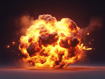 Explosion Fire Ball