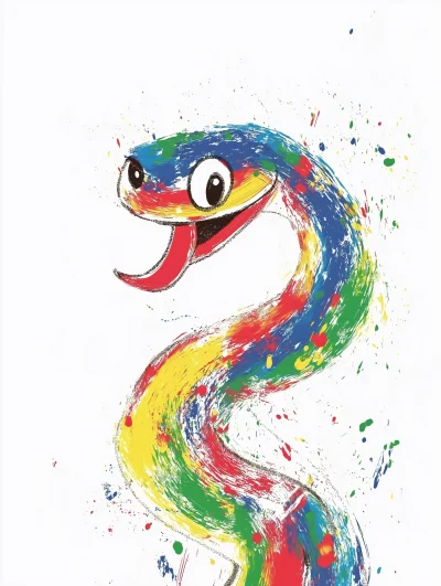 Cute Chinese Zodiac Snake