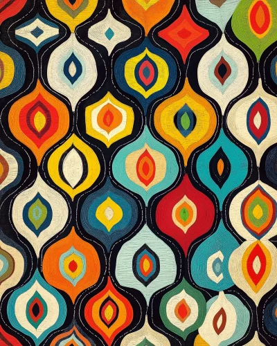 Geometric Folk Art