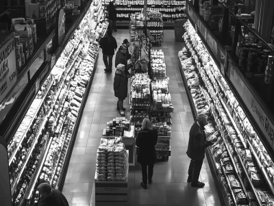 Supermarket Scene