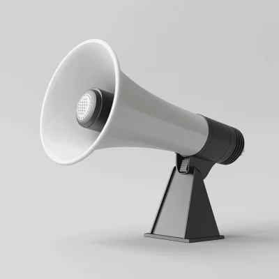 3D Megaphone Projection