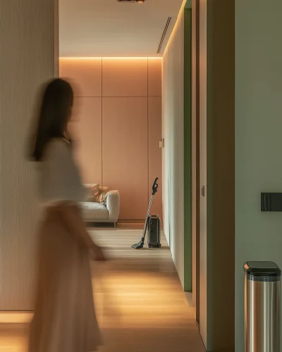 Elegant Apartment Corridor