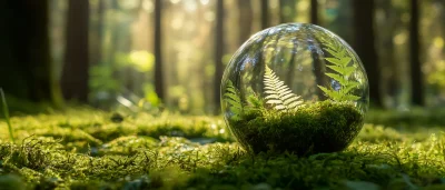 Ecological Glass Sphere