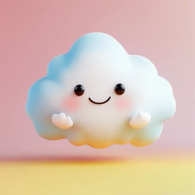 Joyful Cloud Character