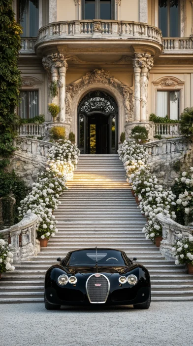 Elegant Marble Staircase