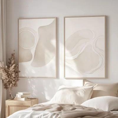 Elegant Bedroom Wall Art