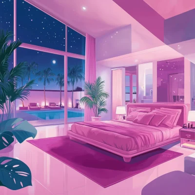 Barbie Dream House Master Bedroom