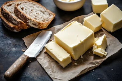 Butter and Bread Arrangement