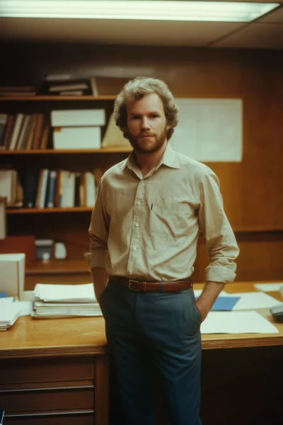 1975 Man in Office