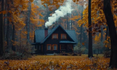 Cozy House in the Woods