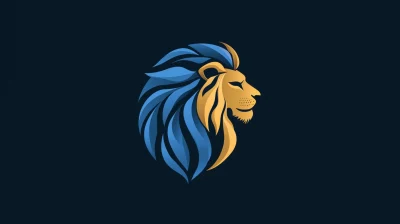 Stylized Lion Logo