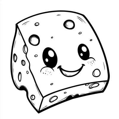 Cute Kawaii Cheese