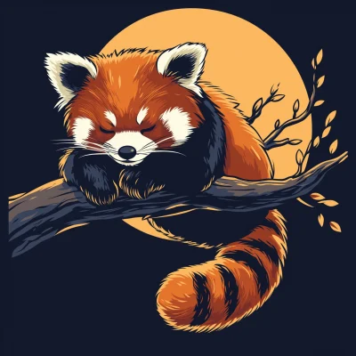 Playful Red Panda