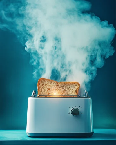 Smoking Toaster