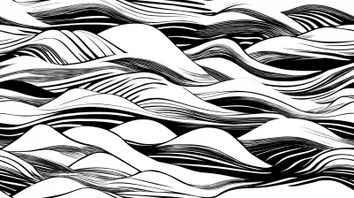 Wave Fabric Pattern