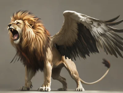 Lion with Eagle Wings