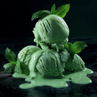 Mint Ice Cream Delight