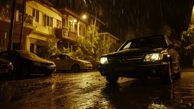 Rainy Night Drive