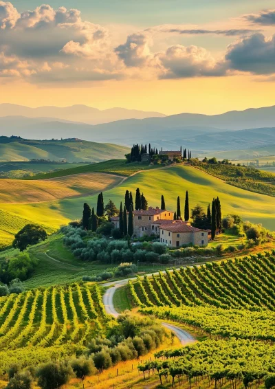 Tuscany Sunrise