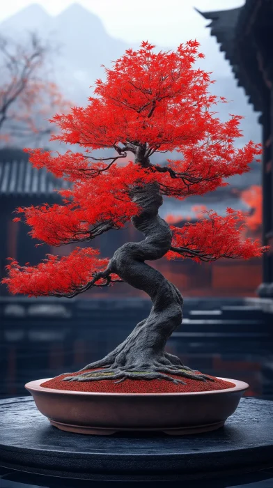 Miniature Japanese Red Maple Bonsai