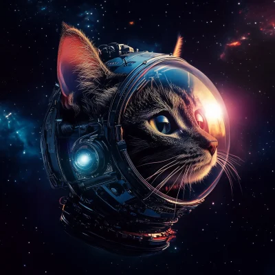 Cat Satellite Head