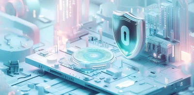 Futuristic Security Shield