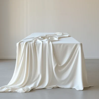 Winding White Table