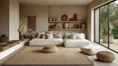Cozy Sustainable Living Room