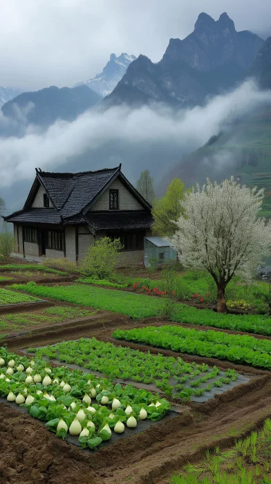 Spring Vegetable Garden