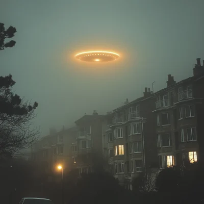 UFO in the Night